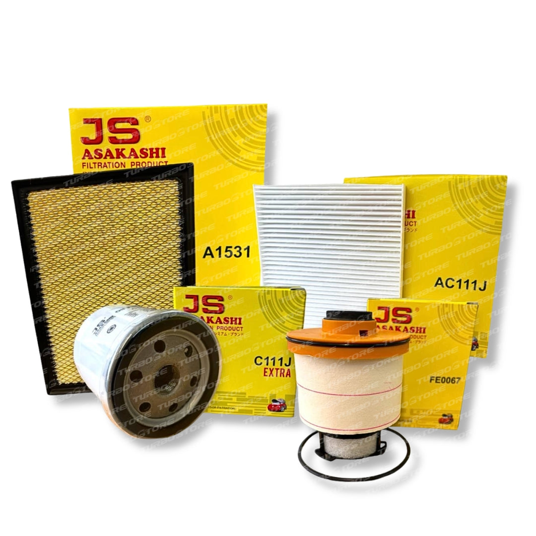Kit de Filtros FULL para Toyota Hilux Motor 2.4 - 2.8 del año 2016 en adelante